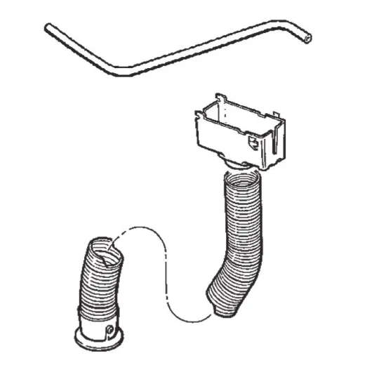 Ansaugverlängerung - mit 50 cm Ansaugrohr