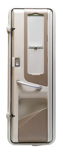 Aufbautür 1740mmx580mm Alu. u. ABS Wandstärke 31-33mm mit Montagekit