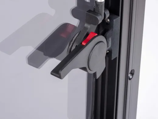 Ausstellfenster getönt, Alu.Rahmen, Außen flach, mit Lock-Funktion