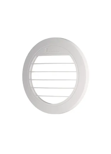 Ausströmer flach 0° für Standheizung Airtronic D2, Ø50/60mm, weiß