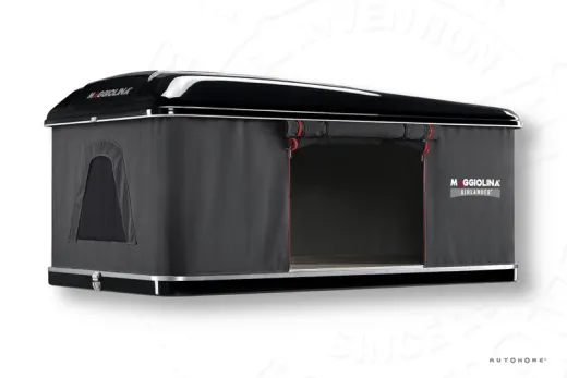 AUTOHOME Hartschalen-Dachzelt MAGGIOLINA Airlander Plus - LARGE - Black Storm