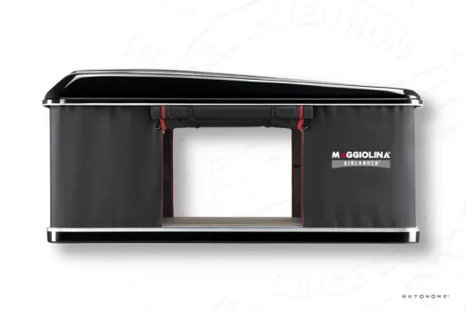 AUTOHOME Hartschalen-Dachzelt MAGGIOLINA Airlander Plus - LARGE - Black Storm