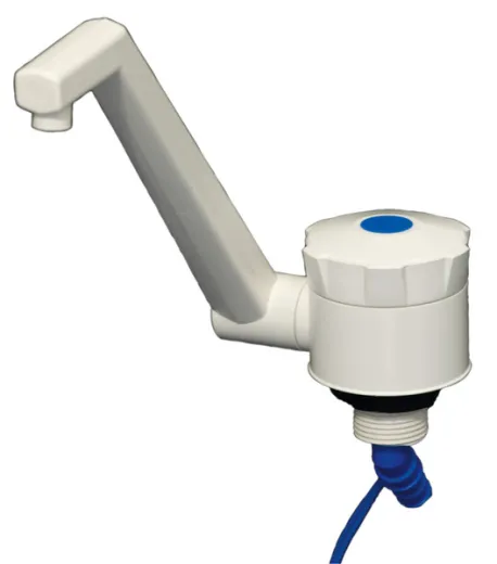 Automatischer Wasserhahn Automatk weiß, mit Schalter, SB