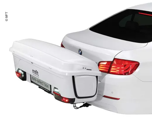 BackBox für BackCarrier weiß, Transportsystem für Anhängerkupplung