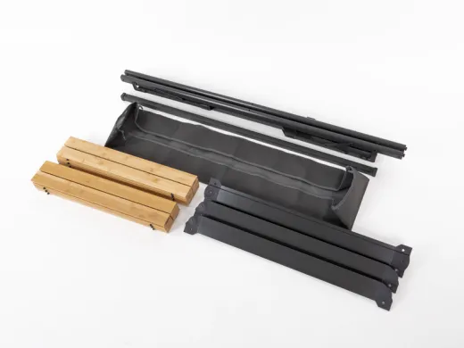 Bambus-Rolltisch MENDOZA 140 - 140 x 80 cm
