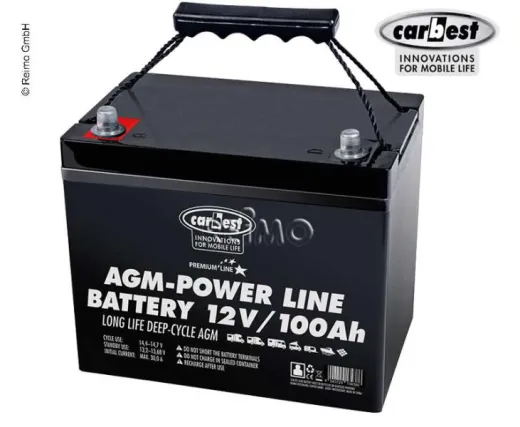 Battery Komplettset -Lader und Batteriesystem für Wohnwagen Mover-