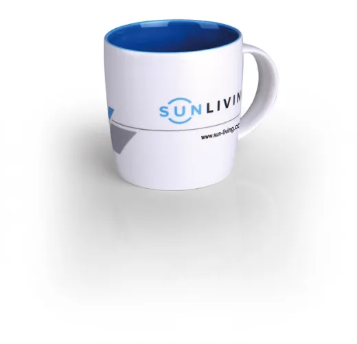 Becher 'SUN LIVING' aus hochertigem New Bone China für 340ml