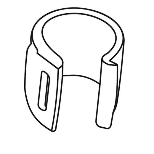 Befestigungsclips Privacy Pro 2000 - 10er SB-verpackt