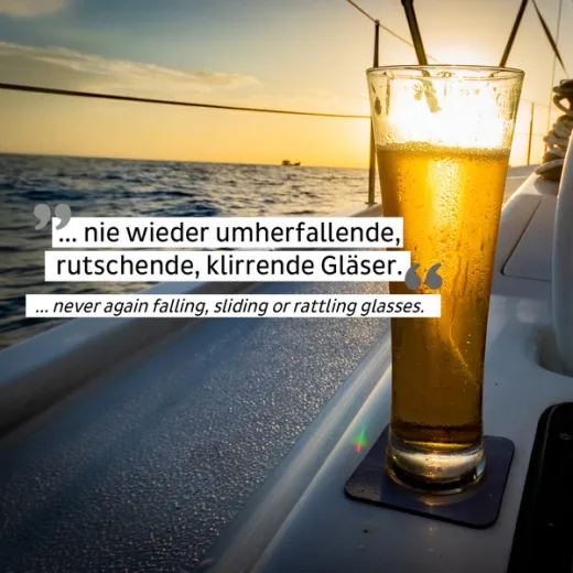 Biergläser Magnet 2er Set, inkl. 2 Magnet-Untersetzer