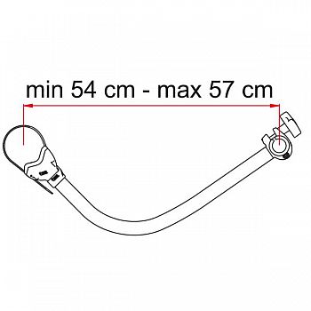 Fiamma Bike-Block Pro 2 rot
