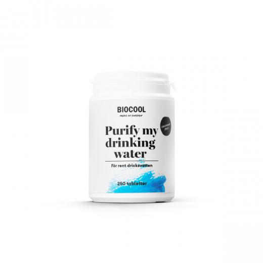 Biocool - Purify my drinking water - 250 Tabletten