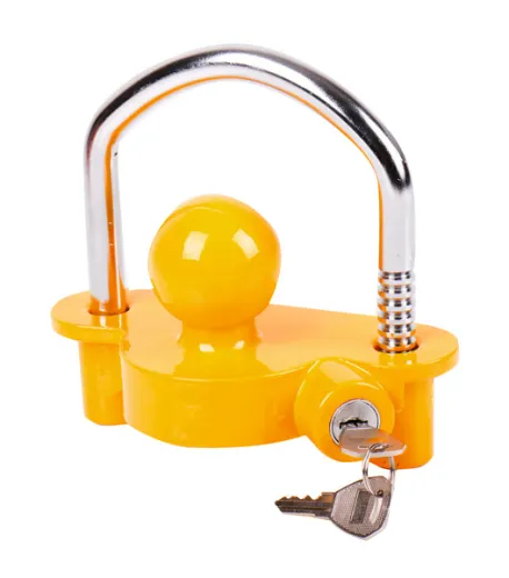 Bügelschloss mit 2 Schlüsseln, Diebstahlsicherung für Kupplung
