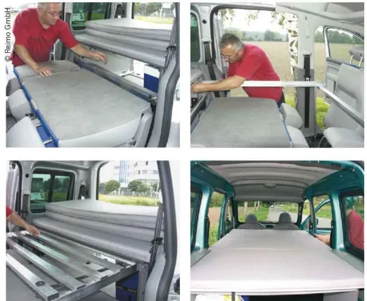 Caddy Life Ausbauset Smile bis Bj 2015