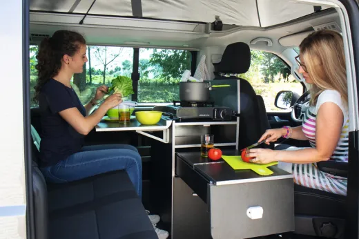 CALICOOK Küche für VW T5/T6 Multivan und VW T5/T6 California Beach