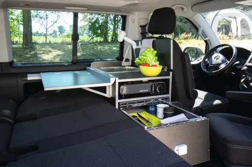 CALICOOK Küche für VW T5/T6 Multivan und VW T5/T6 California Beach