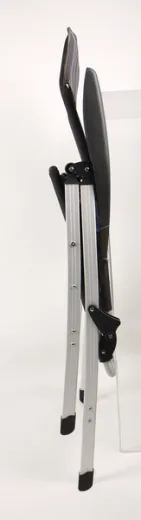 Camp4 Campingsessel Colima - Anthrazit/weiß gestreift