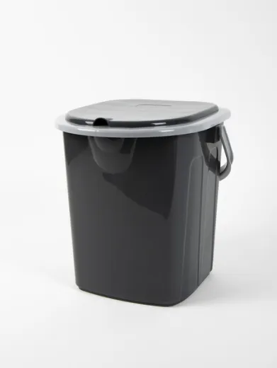 Camping Toilette, grau we