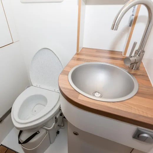 Camping Trenntoilette mit Spider Handle