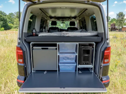 Campingbox L für VW T5,T6 KR und LR Kombi und Kastenwagen
