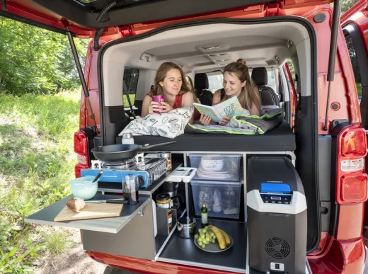 Campingbox M für VW Caddy ab Bj. 2003 und andere Minicamper und Minivans