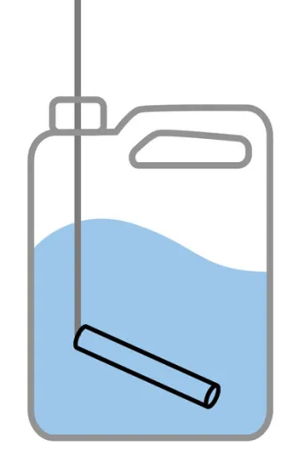 CampingStar Wasserheizstab für Kanister 230 V / 75 W