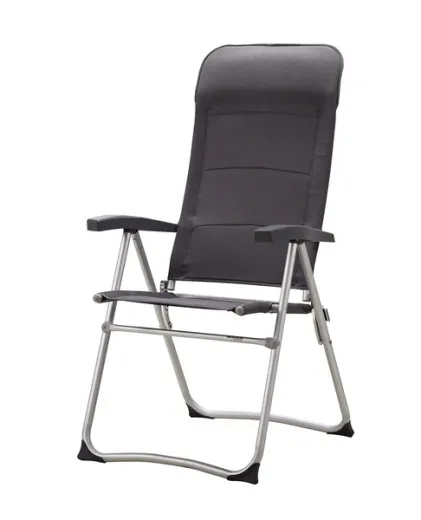 Campingstuhl Zenith in Charcol Grey, mit Rundrohr