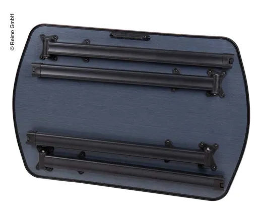 Campingtisch Bustisch Multi Dark, wetterfest 90x60x74cm