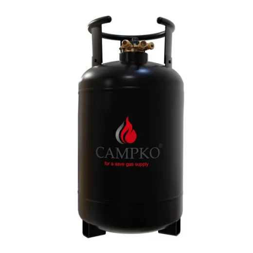 Campko Gastankflasche 30L mit 80%Multiventil (DE),ECE 67R-01 zertifizi