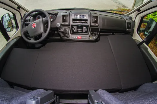 CampSleep-Bett für das Fahrerhaus im Wohnmobil