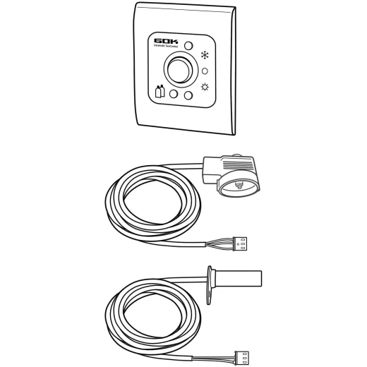 Caramatic TwoControl - Fernanzeige und Reglerheizung