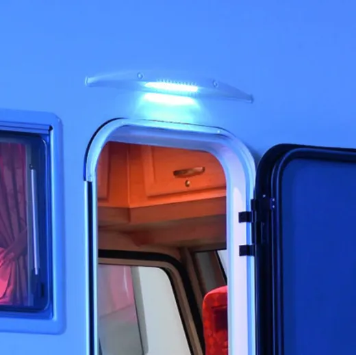 Caravan-Außenleuchte LED 12 V, 1,2 Watt inkl. Bewegungsmelder