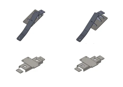 Carbest Adapter-Komplettset für Carbest Autolift - Für Mercedes-Benz Sprinter Frontantrieb ab 2020 Standard Chassis