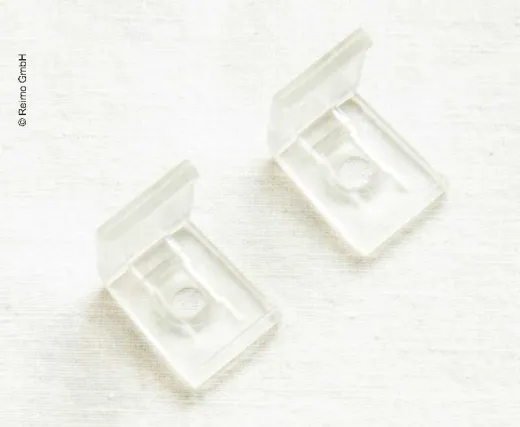 Carbest Befestigungsclips für Aluminium LED Eckprofil - 2 Stück