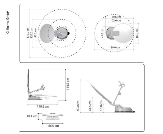 Carbest Multi Sat X85 automatische Sat-Anlage mit ASTRA, HOTBIRD, LNB