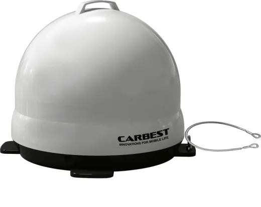 Carbest Sat-Antenne Single LNB mit Diebstahlschutz