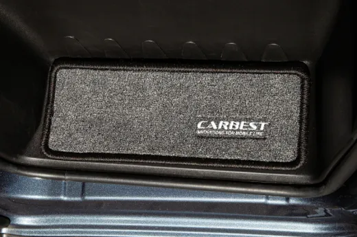 Carbest Teppich Fahrerhaus-Einstiegsmatten Ford Transit Custom ab 2016