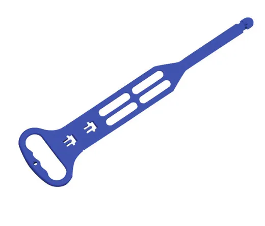 Carbest Verlängerungskabel-Kabelbinder mit Griff für CEE-Kabel und Schuko