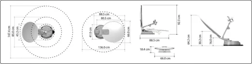 Carbest X65 MultiSat automatische Sat-Anlage Single LBN, 10 Satelliten vorprog.