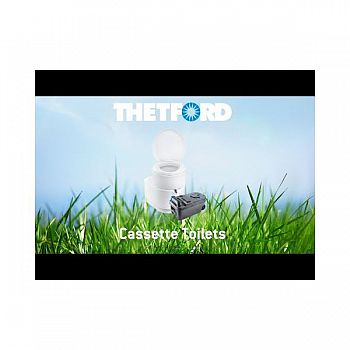 Cassettentoilette C262-CWE, Spülung elektrisch, WC-becken Keramik, weiß