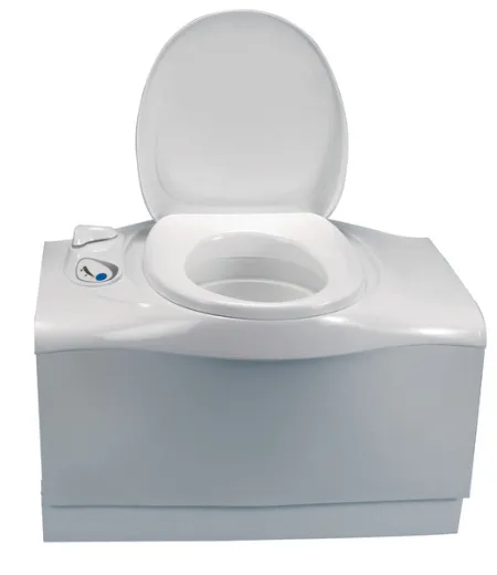 Cassettentoilette C 403 L, elektrisch, weiß, rechts