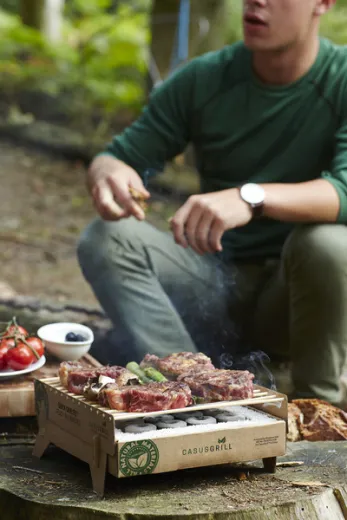 CASUSGRILL - Der umweltfreundliche Einweggrill