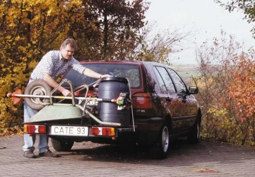 Cate-Adapter VW T4 mit Anhängekupplung