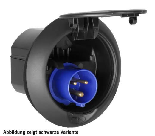CEE-Eingangssteckdose weiß 230V