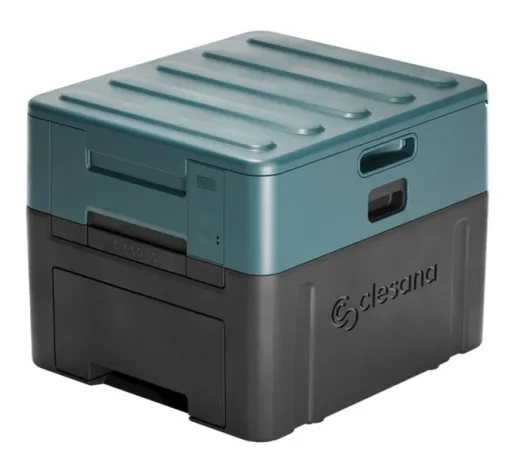 Clesana X1 ProCharge,mobile Verschweißtoilette,B344xT382xH313 Akkulade