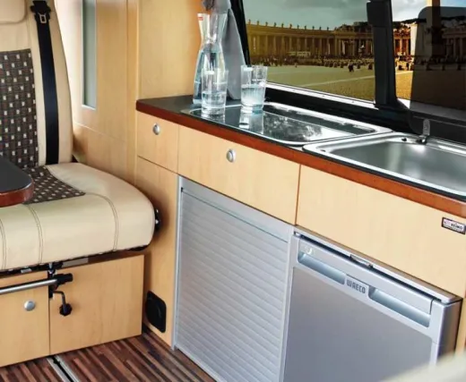 cöbelzeile TrioStyle für VW T6/5 kurzer Radstand Fertigteil ohne Technikteile