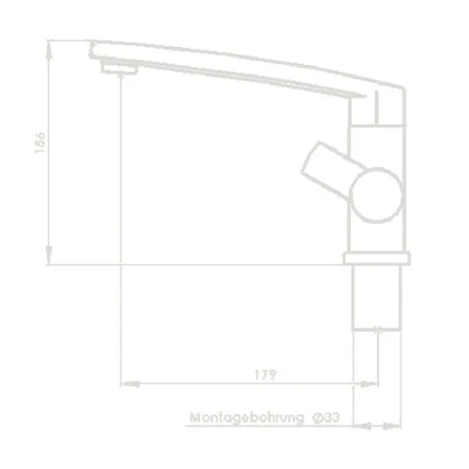CONCEPT S Einhebelmischer 360° schwenkbar, chrom