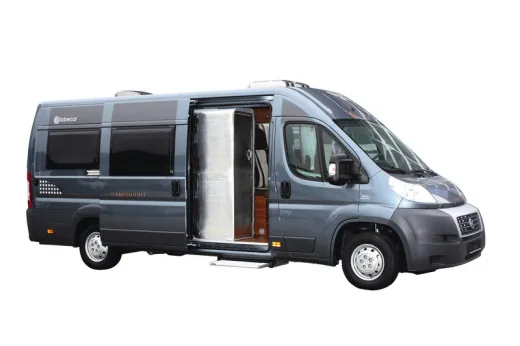 dhermovorhang Schiebetür Ducato X250/290, Boxer, Jumper, Farbe: Hellgrau