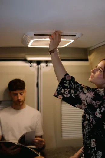 Diffusor 12-V-Klimaanlage Plein-Aircon - Ringlight Variante