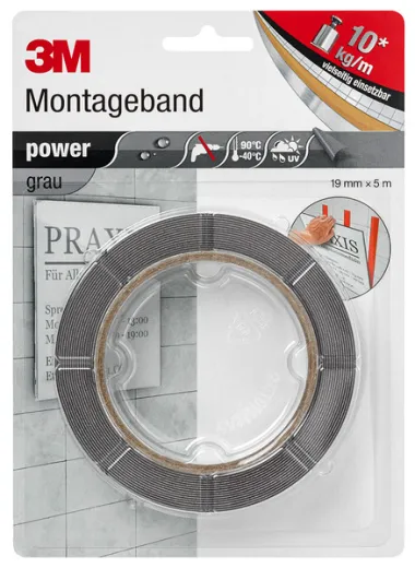 Doppelseitiges Klebeband 19mm x 5m