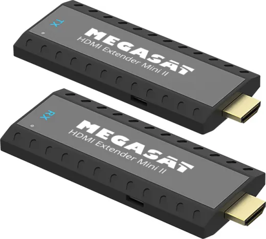 Drahtlose Übertragung der HDMI-Signale in Full-HD bis zu einer Entfernung von 30 Metern